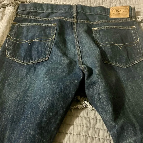 Ralph Lauren Men's Classic Straight Jeans - 36x32 - Picture 5 of 5